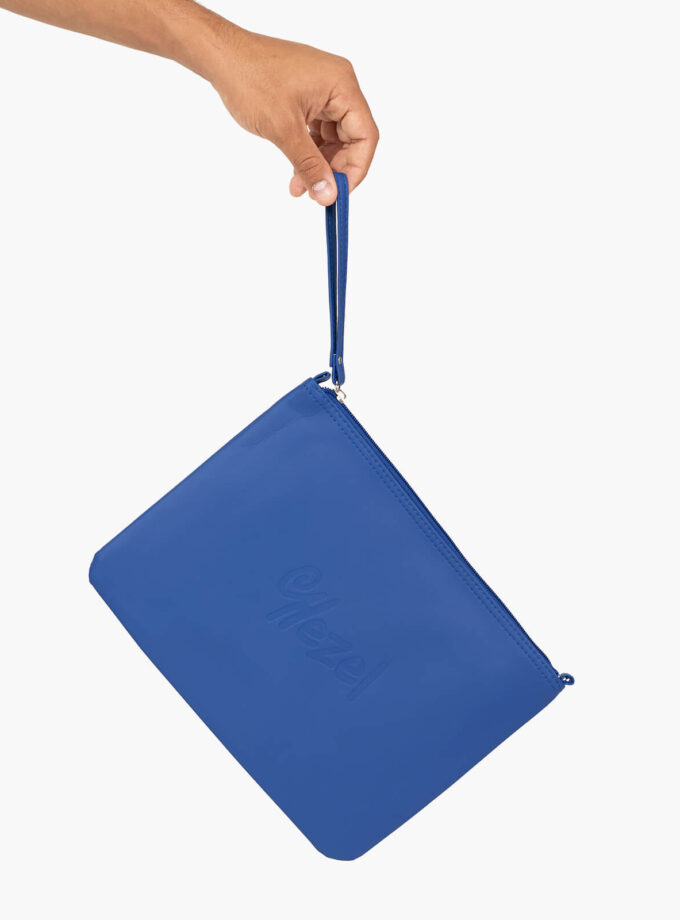 Hazel Clutch Bag - blue