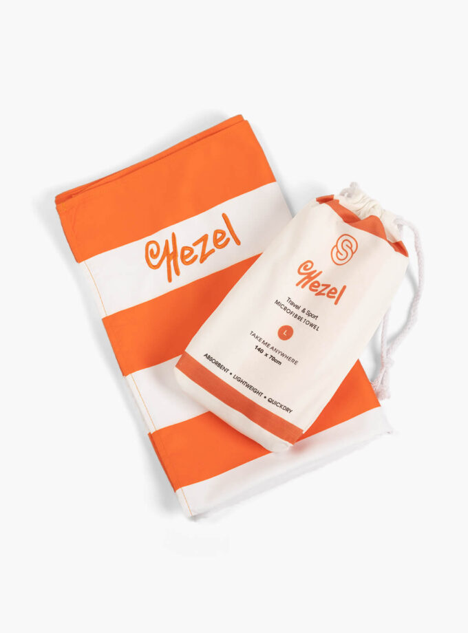 Beach towel orange
