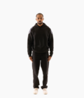 Black and blue hoodie