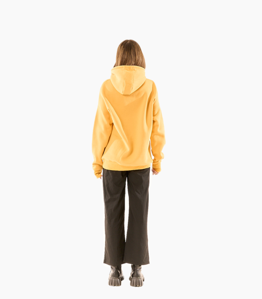 apricot and pink hoodie