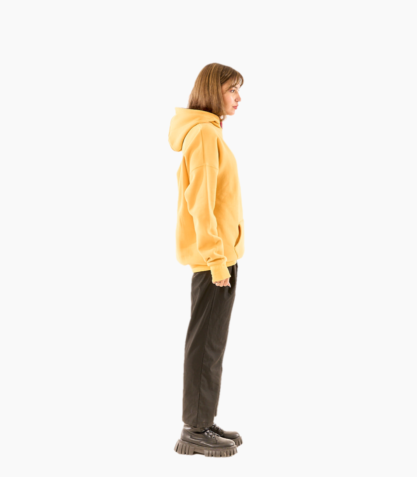 apricot and pink hoodie